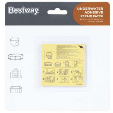 Set zakrpa za popravak bazena - BESTWAY 62091