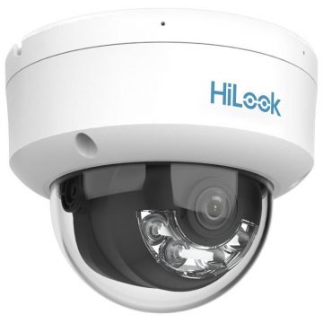   HiLook Powered by HIKVISION/ IPC-D149HA-LU/ Dome/ 4Mpix/ 2.8mm/ Smart Hybrid Light/ ColorVu/ MD2.0/ IP67+IK08/ IR 30m