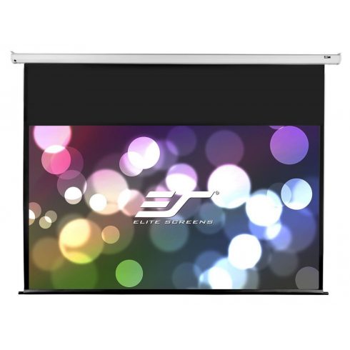 ELITE SCREENS zaslon električni motor 100" (254 cm)/ 16:9/ 124,5 x 221,5 cm/ pojačanje 1,1/ 24" kap/ kućište bijelo