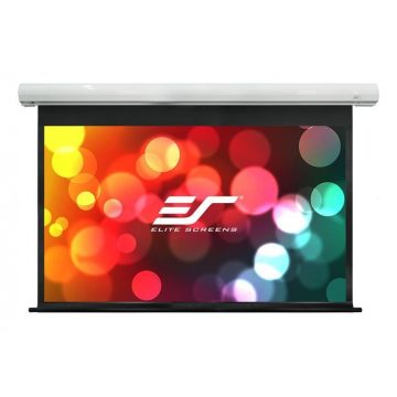   ELITE SCREENS ekran elektromotor 120" (304,8 cm)/ 16:9/ 149,6 x 265,7 cm/ kućište bijelo/ 10" kap/ Fiber Glass