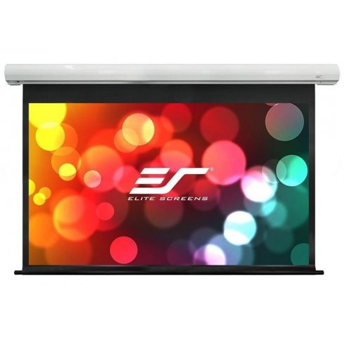 ELITE SCREENS zaslon elektromotor 135" (342,9 cm)/ 16:9/ 168,1 x 299 cm/ kućište bijelo/ 6" kap/ Fiber Glass