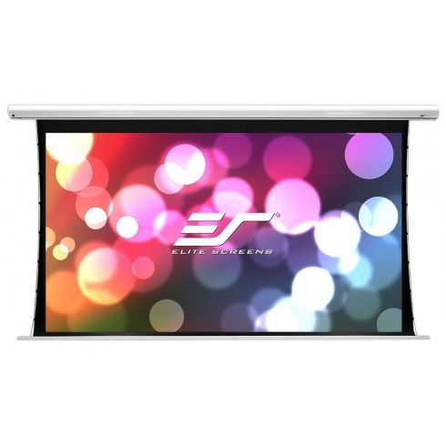 ELITE SCREENS zaslon električni motor 135" (343 cm)/ 16:9/168,1 x 299 cm/aluminijsko kućište bijelo/6" kap/staklena vlakna