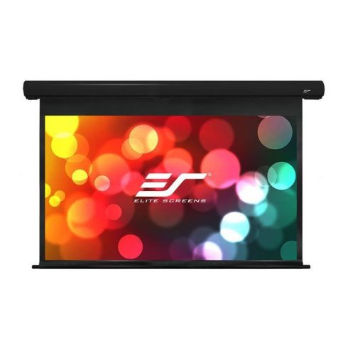 ELITE SCREENS zaslon električni motor 120" (305 cm)/ 16:9/149,6 x 265,7 cm/aluminijsko kućište crno/20" kap/staklena vlakna