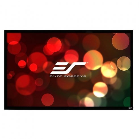 ELITE SCREENS zaslon u fiksnom okviru 92" (233,7 cm)/ 16:9/ 115,1 x 202,9 cm/ pojačanje 1,1/ crni okvir 6 cm/ CineWhite