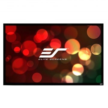   ELITE SCREENS zaslon u fiksnom okviru 150" (381 cm)/ 16:9/ 186,9 x 332 cm/ pojačanje 1,1/ crni okvir 6 cm/ CineWhite