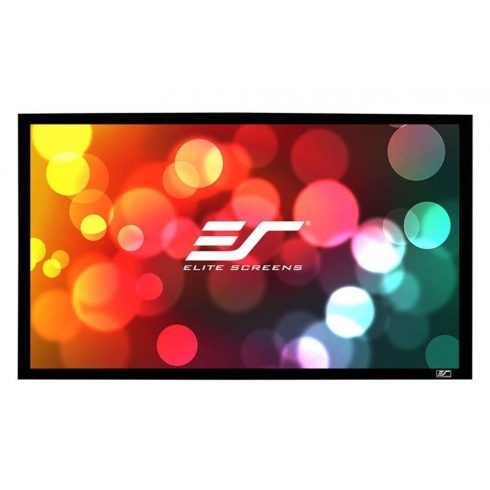 ELITE SCREENS zaslon u fiksnom okviru CINEMA Scope 138" (350,5 cm)/ 2,35:1 / 137,2 x 322,3 cm/ pojačanje 1,1/ okvir crni 6 cm