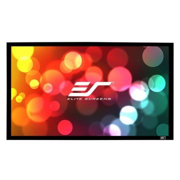   ELITE SCREENS zaslon u fiksnom okviru 92" (233,7 cm)/ 16:9/ 114,5 x 203,7 cm/ pojačanje 1,1/ crni okvir 6 cm