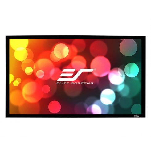 ELITE SCREENS zaslon u fiksnom okviru 92" (233,7 cm)/ 16:9/ 114,5 x 203,7 cm/ pojačanje 1,1/ crni okvir 6 cm