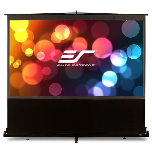 ELITE SCREENS teleskopski ekran od poda prema gore 100" (254 cm)/ 16:9/ 124,5 x 221,5 cm/ pojačanje 1,1/ kućište crno