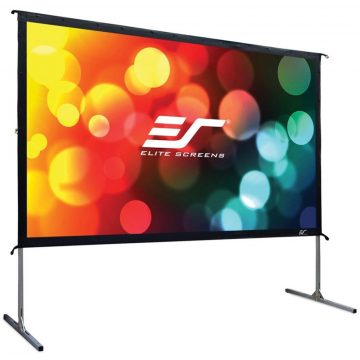   ELITE SCREENS zaslon mobilni vanjski stativ 135" (342,9 cm)/ 16:9/ 168,1 x 299 cm/ aluminijski okvir/ pojačanje 1,1/ CineWhite