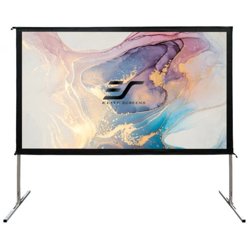 ELITE SCREENS zaslon mobilni vanjski stativ 150" (381 cm)/ 16:9/ 186,9 x 332 cm/ aluminij/ Gain 1.1/ CineWhite