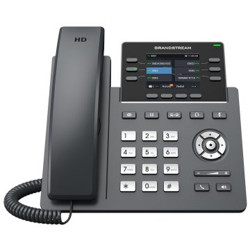   Grandstream GRP2613 VoIP telefon, 3x SIP, zaslon od 2,8" u boji s pozadinskim osvjetljenjem, 2x Gbps RJ45, PoE