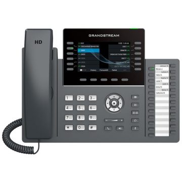   Grandstream GRP2636 VoIP telefon, 6x SIP, 4.3" zaslon u boji, 2x Gbps RJ45, PoE, DualBand WiFi, BT, 1x USB