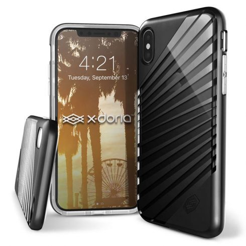 X-Doria Revel Lux - Maska za iPhone X (Black Rays)