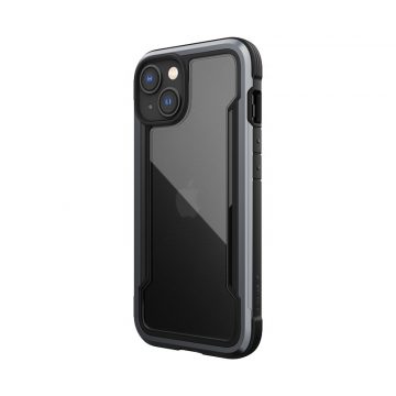   X-Doria Raptic Shield - aluminijsko kućište za iPhone 14 (testirano na pad 3m) (crna)