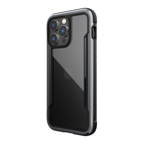 X-Doria Raptic Shield - aluminijsko kućište za iPhone 14 Pro Max (testirano na pad 3m) (crno)