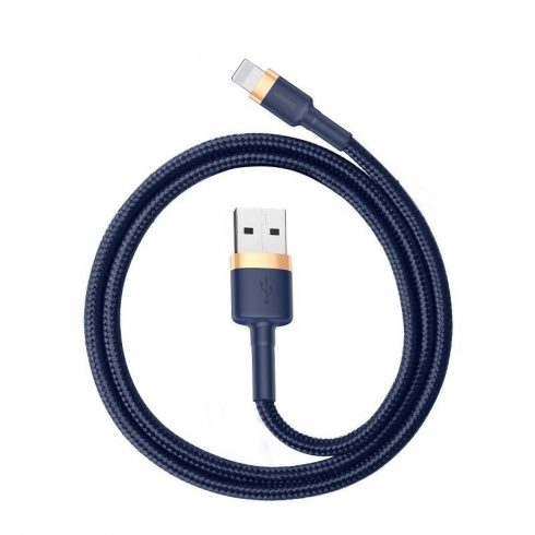 Baseus Cafule 1.5a 2m usb lightning kabel, zlatna i tamno plava