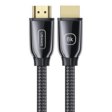   USAMS US-SJ497 - HDMI - HDMI 2.1 2m kabel s podrškom za 8K 60 Hz / 4K 120 Hz (crni)