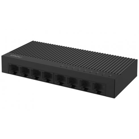 Imou by Dahua switch SF108C/ 8x port/ 10/100 Mbps RJ45 portovi/ 1.6 Gbps/ napajen DC5V1A/ crni