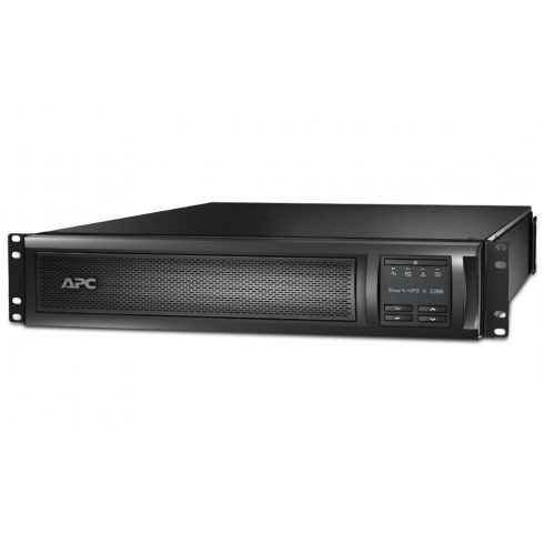 APC Smart-UPS X 2200VA (1980W)/ 2U/ RACK MOUNT/ LINE-INTERAKTIVNÍ/ 230V/ LCD/ s mrežnom karticom (AP9631)