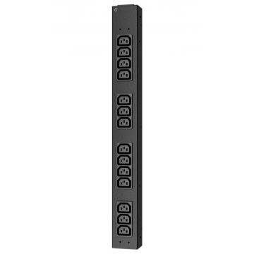   APC AP6003A (RACK) PDU, osnovni, poluvisina, 100-240V/20A, 220-240V/16A, (14) C13