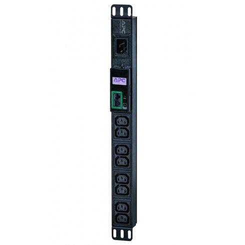 APC jedinica Easy EPDU1016M, s mjerenjem, 1U, 16A, 230V, (8)C13, IEC C20 (2,5 m)