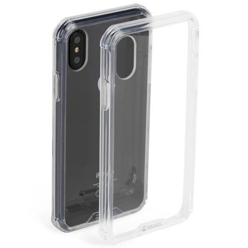 Krusell Kivik Pro Cover - maska ​​za iPhone X (prozirna)