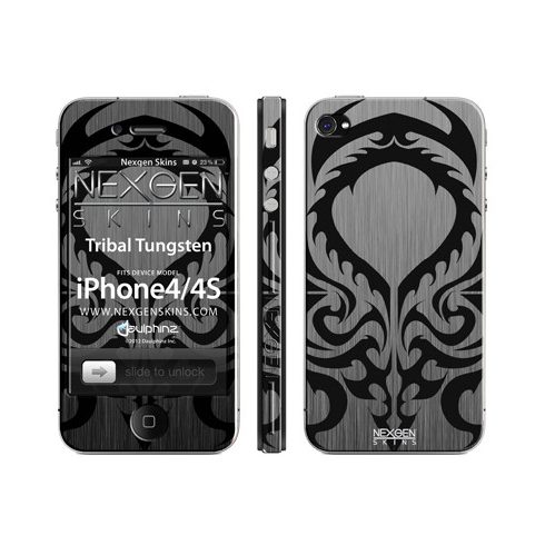 Nexgen maske s 3D efektom za iPhone 4/4S (Tribal Tungsten 3D)