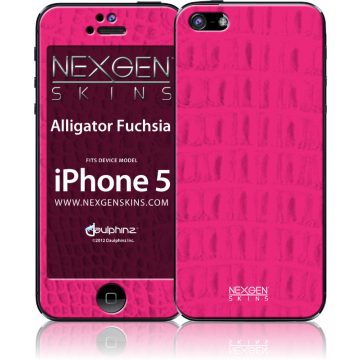   Nexgen skinovi s 3D efektom za iPhone 5/5s/SE (Alligator Fuchsia 3D)