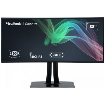   ViewSonic VP3881A / 38" prozračan/ IPS/ 21:9/ 3840x1600/ 5ms/ 300cd/m2/ DP/ 2xHDMI/ 2xUSB-A/ USB-B / USB-C/ RJ45/ Repro