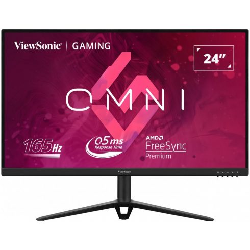 ViewSonic VX2428J OMNI /24"/IPS/16:9/1920x1080 / 165Hz/0,5ms/ 250cd/m2 / Freesync premium / 2xHDMI/DP/repro/rvýšk. nast.