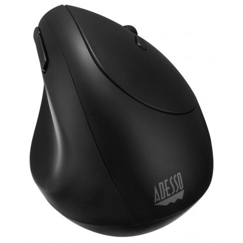 Adesso iMouse V10 mini/ bežični miš 2.4GHz/ okomiti ergonomski/ optički/ 800/1200/1600 DPI/ USB/ crni