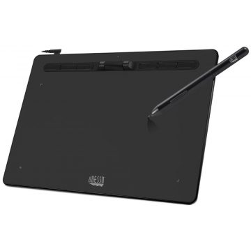   Adesso CYBERTABLET K10/ grafički tablet 10” x 6”/ 8192 razine pritiska/ 6 programabilnih gumba/ kotačić za pomicanje/ USB-