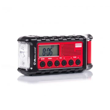   Radio budilica Midland ER300 sa solarnom dinamo baterijom od 2600 mAh