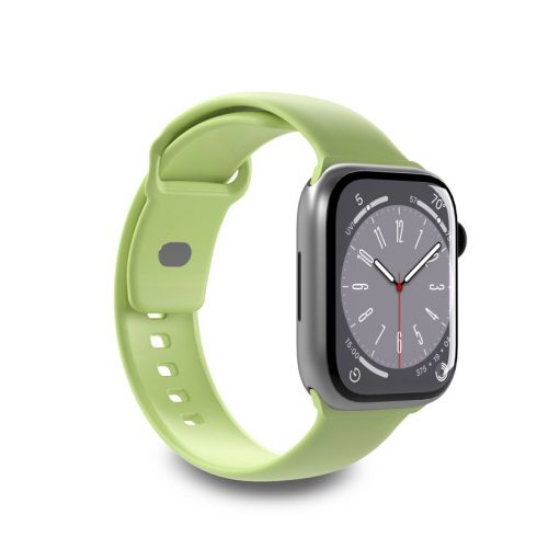 PURO ICON - Elastični remen za Apple Watch 38/40/41 mm (S/M & M/L) (Matcha Green)