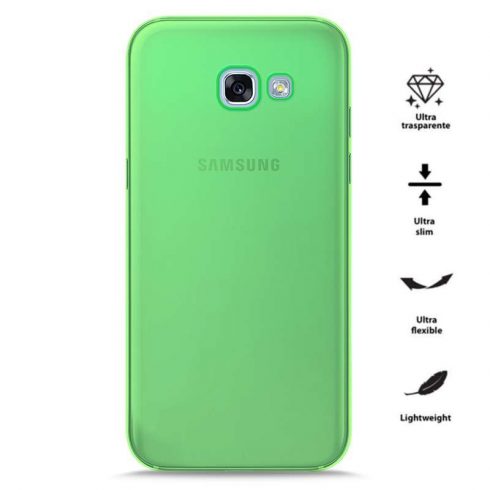 PURO 0.3 Nude - Maska za Samsung Galaxy A3 (2017) (Fluo Green)