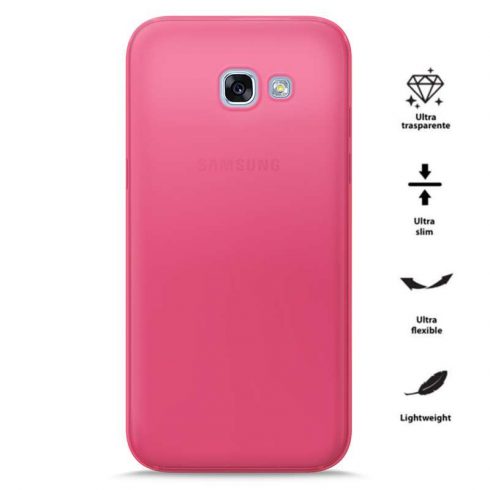 PURO 0.3 Nude - Maska za Samsung Galaxy A3 (2017) (Fluo Pink)