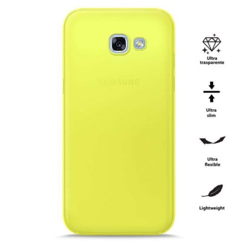 PURO 0.3 Nude - Maska za Samsung Galaxy A3 (2017) (Fluo Yellow)