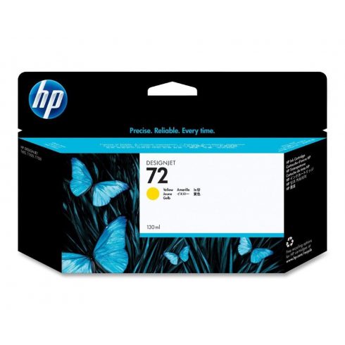 HP (72) žuta tinta. kartuša za DJ T1100, 130ml, C9373A original