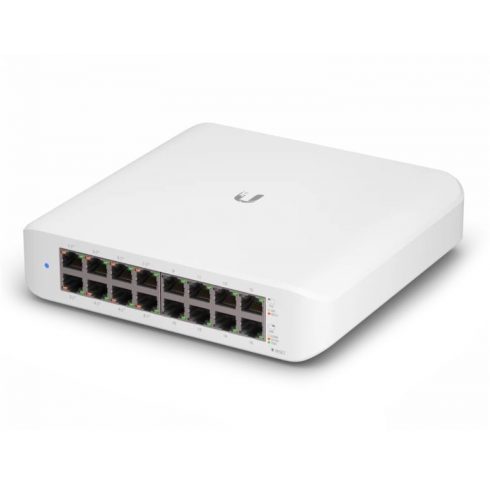 Ubiquiti UniFi Switch Lite 16 PoE - 16x GbE, 8x PoE+ (PoE proračun 45 W)