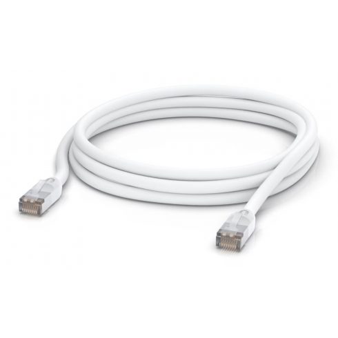 Ubiquiti UISP patch kabel outdoor - outdoor STP, Cat5e, bijeli, duljina 3 m