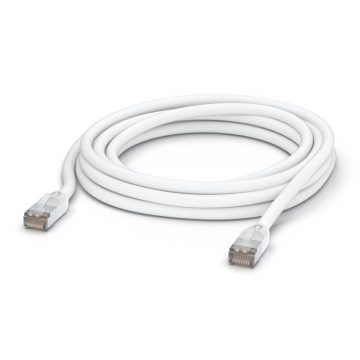   Ubiquiti UISP patch kabel outdoor - outdoor STP, Cat5e, bijeli, duljina 5 m