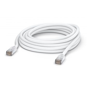   Ubiquiti UISP patch kabel outdoor - outdoor STP, Cat5e, bijeli, duljina 8 m