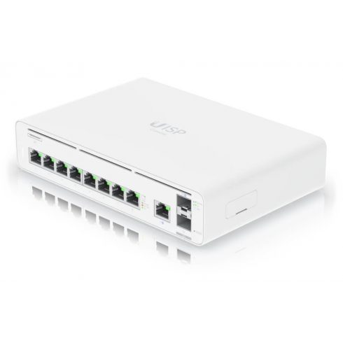 Ubiquiti UISP konzola - usmjerivač, unaprijed instaliran UISP aplikacija, 9x GbE port, 2x SFP+ port