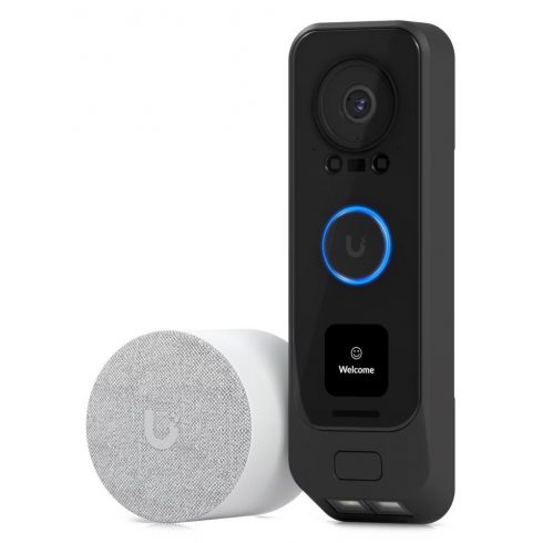 Ubiquiti G4 Doorbell Professional PoE komplet - G4 Doorbell Pro s PoE priključkom + Smart Chime s PoE priključkom, crna