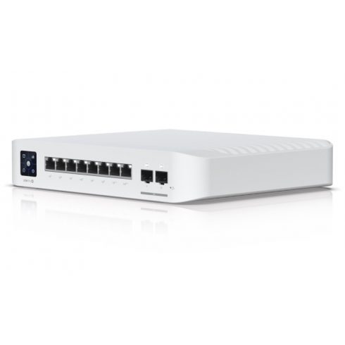 Ubiquiti UniFi Switch Pro 8 PoE - 8x GbE, 2x SFP+, 6x PoE+, 2x PoE++ (PoE budžet 120 W)