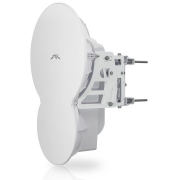   Ubiquiti AirFiber 24 - 24GHz jedinica za PtP veze 1.5Gbps+, 64QAM, 1x Gbit RJ45, 1x 100Mbit RJ45, PoE 50V