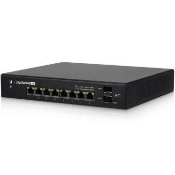   Ubiquiti Edge Switch 8 PoE - 8x GbE, 2x SFP, 8x PoE 24V/PoE+ (PoE budžet 130W)