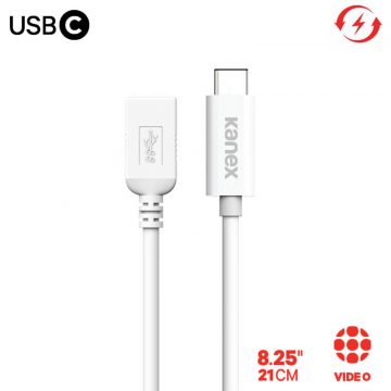 Kanex USB-C na USB adapter 21 cm (bijeli)