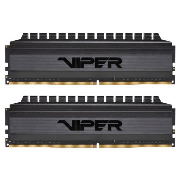   PATRIOT Viper 4 Blackout 64GB DDR4 3600MHz / DIMM / CL18 / 1,35V / Heat Shield / KIT 2x 32GB